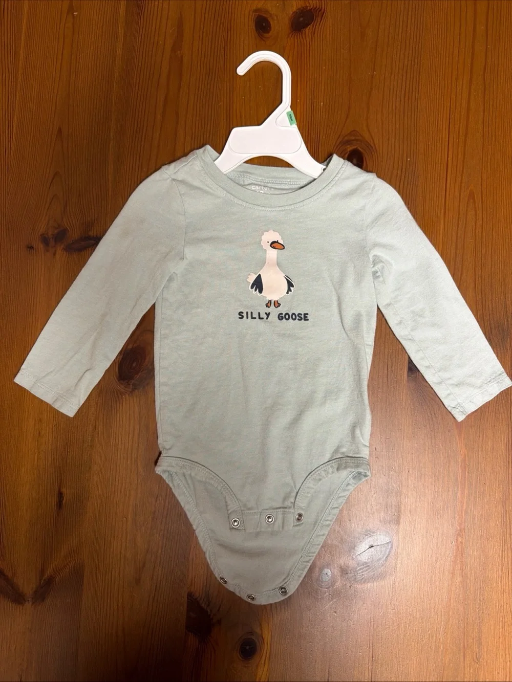 Carter's unisex 'Silly Goose' Long-Sleeve One-Piece Size 18 Month